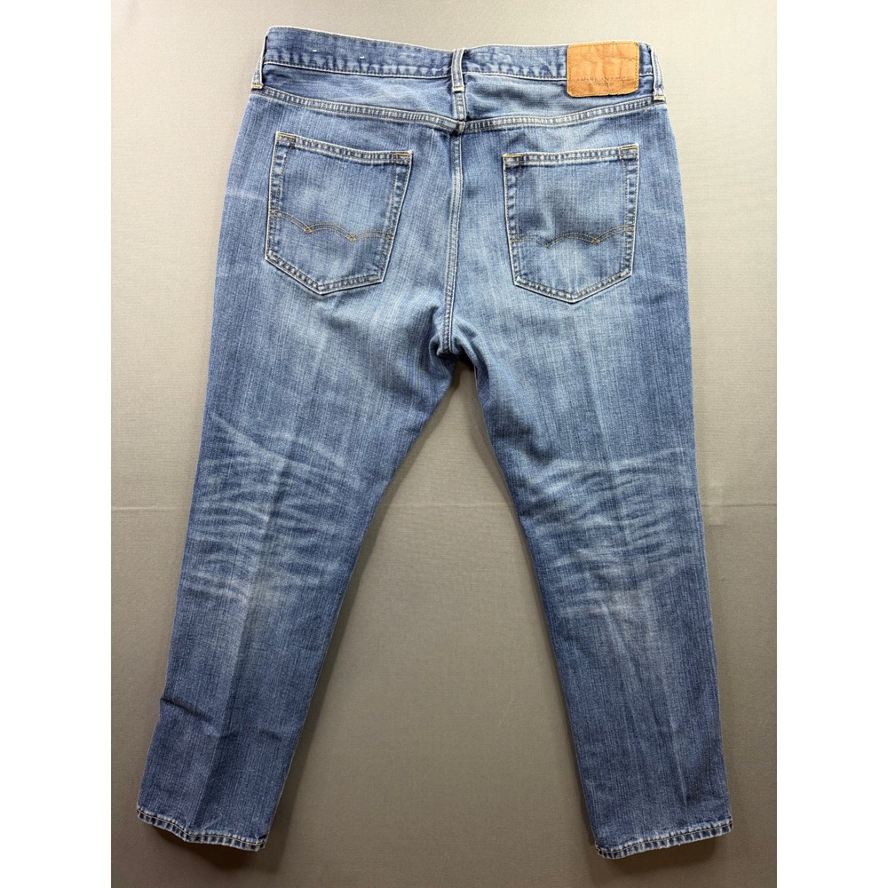 American Eagle‎ Jeans Mens Blue Straight Leg Medium Wash 34x29